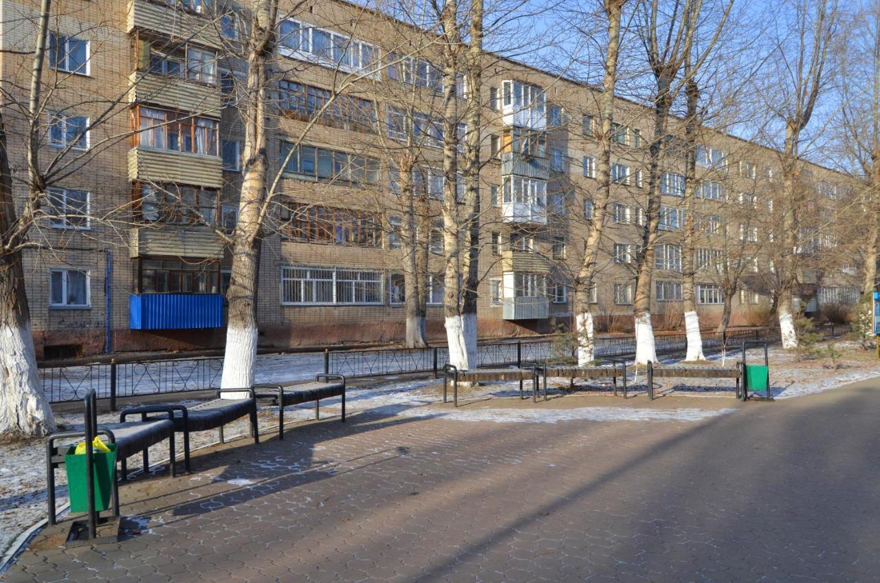1 комнатные апартаменты на Садуакасова 24 Кокшетау Екстер'єр фото